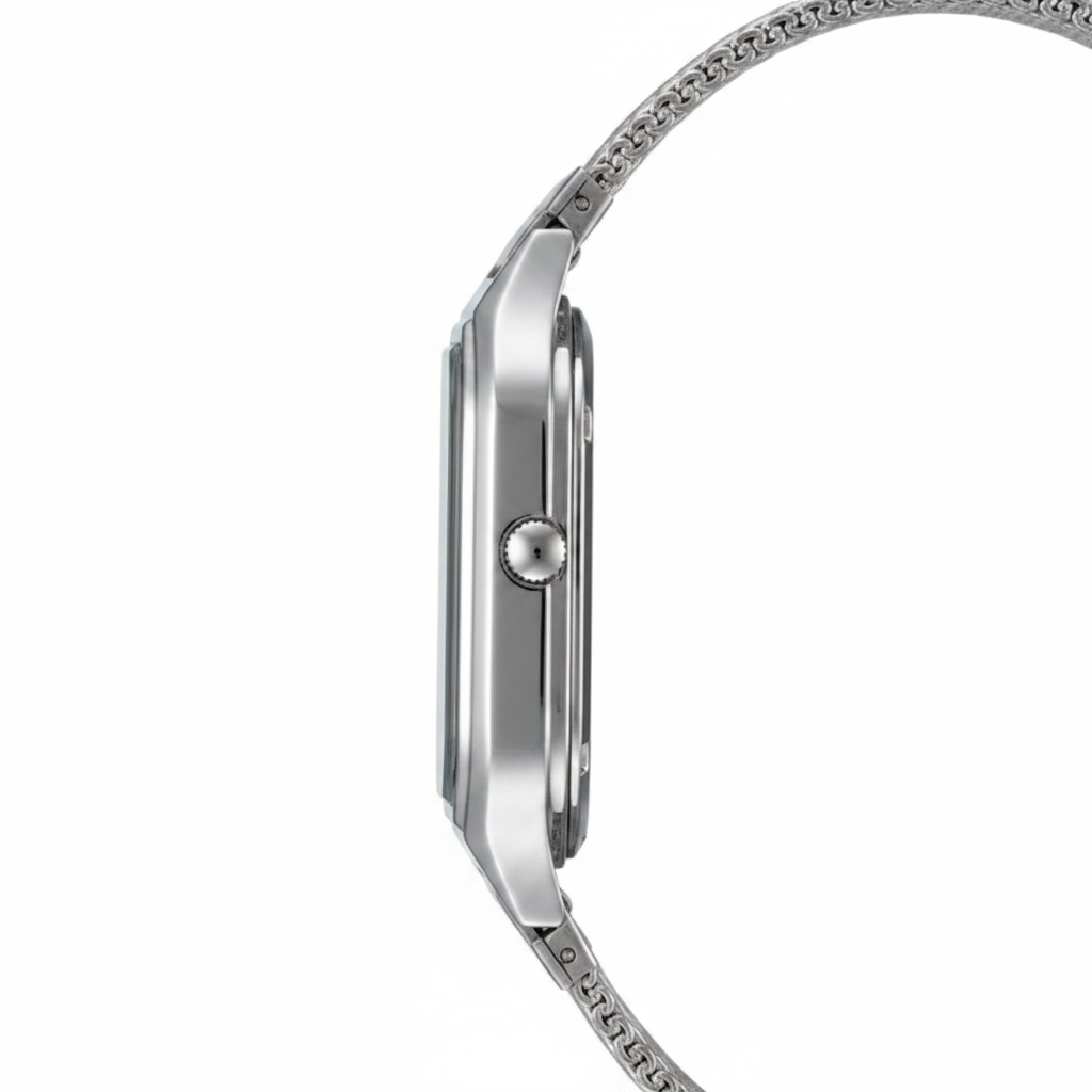 Casio Ana-Digi side profile close-up