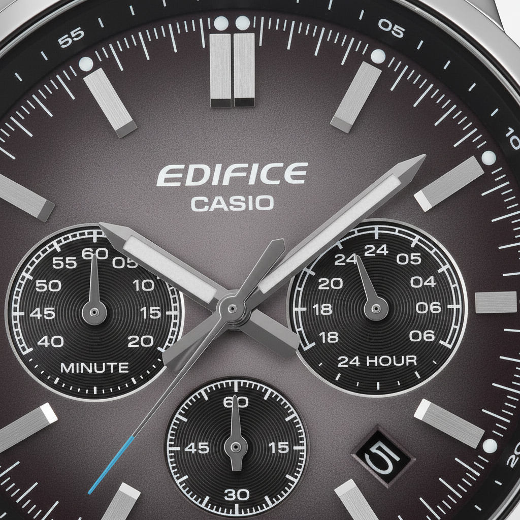 Casio Edifice EFR-575C-8A dial close-up