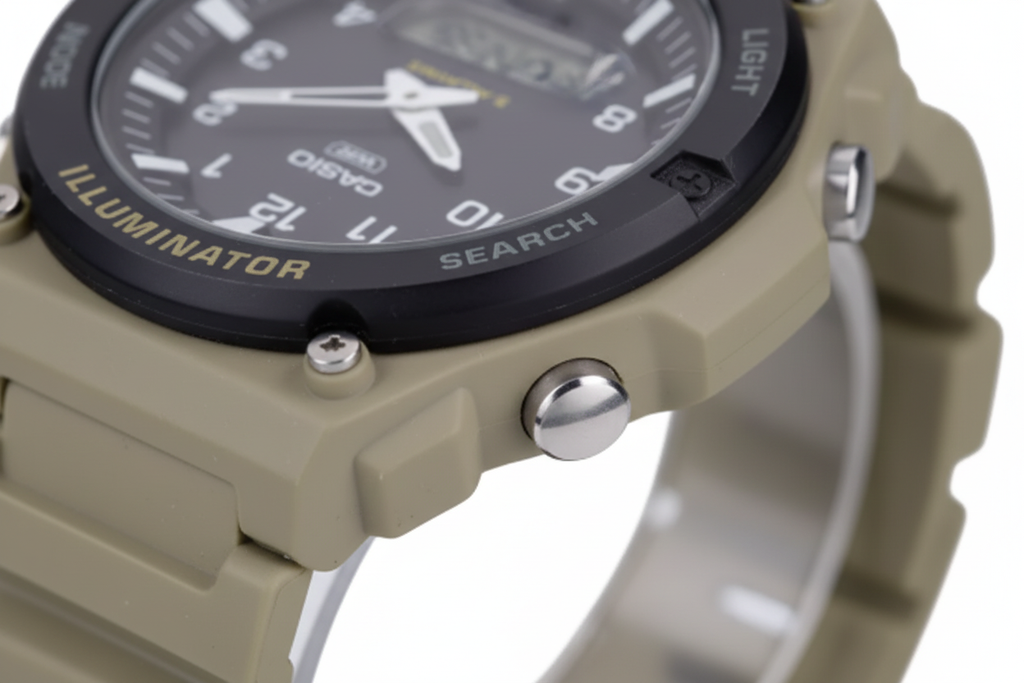 Casio Watch - Right Side Close-up