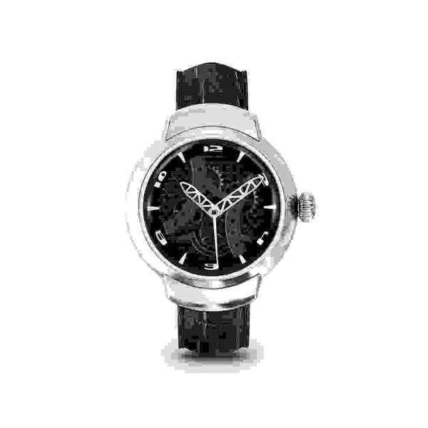 Black Dial Leather Strap - Image 3