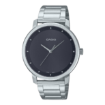 Casio MTP-B115D-1EV Men’s Minimalist Black Stainless Steel Watch